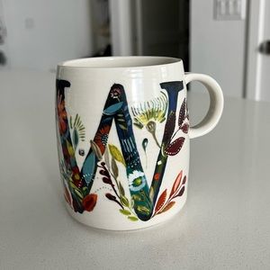 Anthropologie W Mug